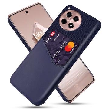 OnePlus 12R/Ace 3 KSQ Suojakuori Korttipidikkeellä - Sininen
