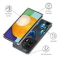 OnePlus 12R/Ace 3 Tyylikäs Sarjan Erittäin Ohut TPU-kotelo - Perhonen ja Kukat