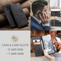 OnePlus 13 Caseme 013 Sarja Lompakkokotelo - Musta