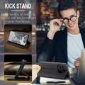 OnePlus 13 Caseme 013 Sarja Lompakkokotelo - Musta