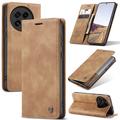OnePlus 13 Caseme 013 Sarja Lompakkokotelo - Ruskea