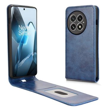 OnePlus 13 Pystysuora Lompakkokotelo Korttipaikalla - Sininen