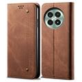 OnePlus 13 Retro Lompakkokotelo Magneettisella Sulkijalla - Ruskea