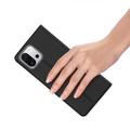 OnePlus 13T Dux Ducis Skin Pro Lompakkokotelo - Musta