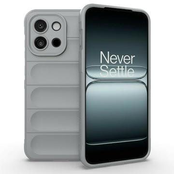 OnePlus 13T Rugged TPU Suojakuori - Vaaleanharmaa