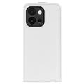 OnePlus 13T Pystysuora Lompakkokotelo Korttipaikalla - Valkoinen