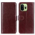 OnePlus 15T Lompakkokotelo jalustalla - ruskea