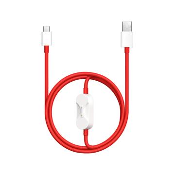 OnePlus 2-in-1 SUPERVOOC -kaapeli 5461100665 - 1.2m - punainen
