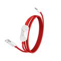 OnePlus 2-in-1 SUPERVOOC -kaapeli 5461100665 - 1.2m - punainen