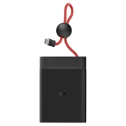 OnePlus 22.5W magneettirengas Power Bank - 10000mAh - musta