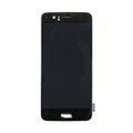 OnePlus 5 Etukuori & LCD Näyttö - Musta