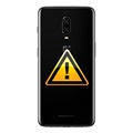 OnePlus 6T Takakannen Korjaus - Musta Peili