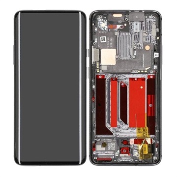 OnePlus 7 Pro Etukuori & LCD Näyttö 2011100059 - Mirror Grey