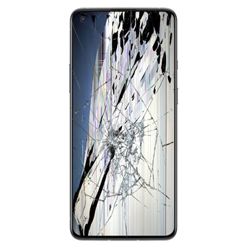 OnePlus 8T LCD-näytön ja Kosketusnäytön Korjaus - Musta