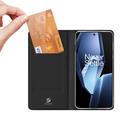 OnePlus Ace 5/5 Pro/13R Dux Ducis Skin Pro Lompakkokotelo - Musta