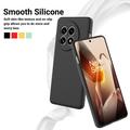 OnePlus Ace 5/5 Pro/13R Nestemäinen silikonikotelo käsihihnalla - Musta