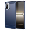 OnePlus Ace 5 Racing/Nord CE5 Harjattu TPU Suojakuori - Hiilikuitu