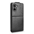 OnePlus Ace 5 Racing/Nord CE5 Pystysuuntainen läppäkotelo jalustalla - musta