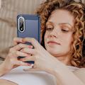 OnePlus Ace 5 Ultra/Nord 5 Harjattu TPU Suojakuori - Hiilikuitu