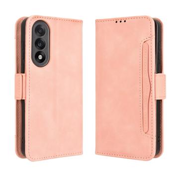 OnePlus Ace 5 Ultra/Nord 5 -kortinhaltijan lompakkokotelo - vaaleanpunainen