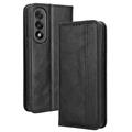 OnePlus Ace 5 Ultra/Nord 5 Retro Lompakkokotelo Magneettisella Sulkijalla - Musta