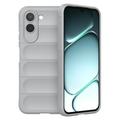 OnePlus N6x Rugged TPU Suojakuori - Vaaleanharmaa