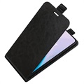 OnePlus Nord 2 5G Vertikaalinen Lompakkokotelo Korttilokerolla - Musta