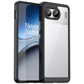OnePlus Nord 4 Anti-Shock Hybridikotelo - Musta