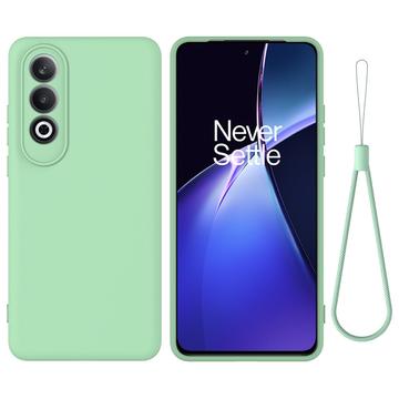 OnePlus Nord CE4/Ace 3V Nestemäinen Silikoni Suojakuori - Vihreä