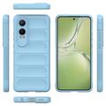 OnePlus Nord CE4 Lite/Oppo K12x Rugged TPU Suojakuori - Vaaleansininen