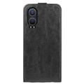 OnePlus Nord CE4 Lite/Oppo K12x Pystysuora Lompakkokotelo Korttipaikalla - Musta