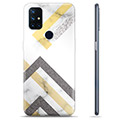 OnePlus Nord N10 5G TPU Suojakuori - Abstraktin Marmori