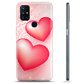 OnePlus Nord N10 5G TPU Suojakuori - Rakkaus