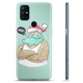 OnePlus Nord N10 5G TPU Suojakuori - Moderni Joulupukki