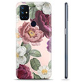 OnePlus Nord N10 5G TPU Suojakuori - Romanttiset Kukat