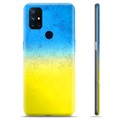 OnePlus Nord N10 5G TPU Kotelo Ukrainan Lippu - Kaksisävyinen