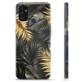 OnePlus Nord N100 TPU Suojakuori - Kultaiset Lehdet
