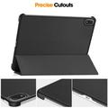 OnePlus Pad 2 Pro/Pad 3/Oppo Pad 4 Pro Tri-Fold Series Smart Folio -kotelo - Musta