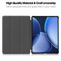 OnePlus Pad 2 Pro/Pad 3/Oppo Pad 4 Pro Tri-Fold Series Smart Folio -kotelo
