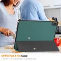OnePlus Pad 2 Pro/Pad 3/Oppo Pad 4 Pro Tri-Fold Series Smart Folio -kotelo