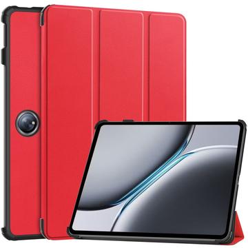 OnePlus Pad 2 Tri-Fold Sarjan Smart Lompakkokotelo - Punainen