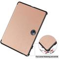 OnePlus Pad 2 Tri-Fold Sarjan Smart Lompakkokotelo - Ruusukulta