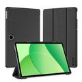 OnePlus Pad Lite/Oppo Pad SE Dux Ducis Domo Tri-Fold Smart Lompakkokotelo - Musta