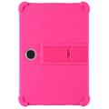 OnePlus Pad Lite/Oppo Pad SE Silikoni kotelo potkukannattimella - Hot pinkki
