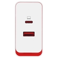 OnePlus SuperVOOC -Kaksiportti Virtalähde 5461100370 - 100W - Valkoinen