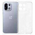 OnePlus Turbo 6X Pro Iskunkestävä silikonikotelo - Läpinäkyvä