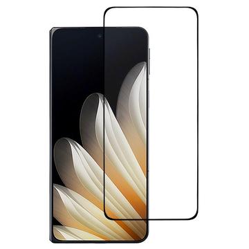 Oppo Find N5 Koko Peittävä Panssarilasi - 9H - Musta Reuna