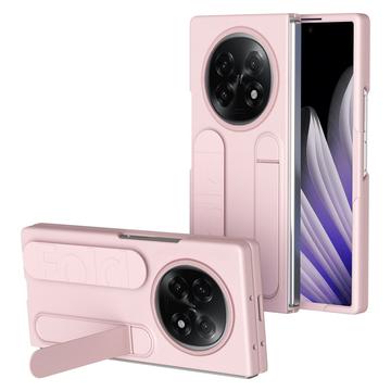 Oppo Find N5 hybridi kotelo ranneke ja potkukiinnike - vaaleanpunainen