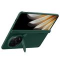 Oppo Find N5 Nillkin Super Frosted Shield Prop Hybridikotelo - vihreä