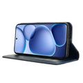 Oppo Find X8s Retro Lompakkokotelo Magneettisella Sulkijalla - Sininen